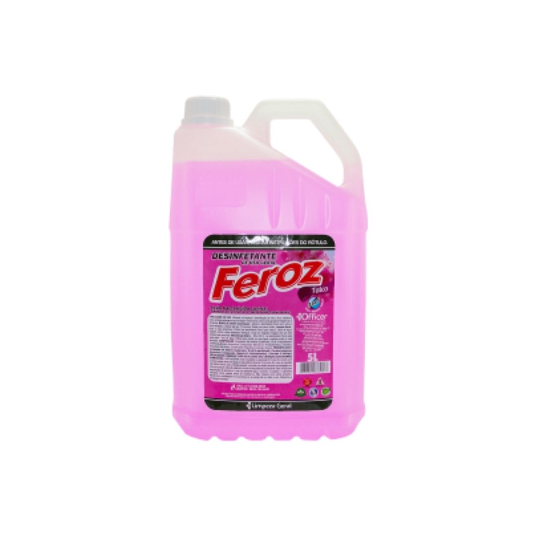Desinfetante conc feroz talco officer 5L