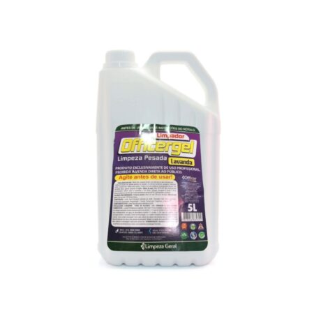 Gel limpeza pesada 1200 lavanda officer 5L