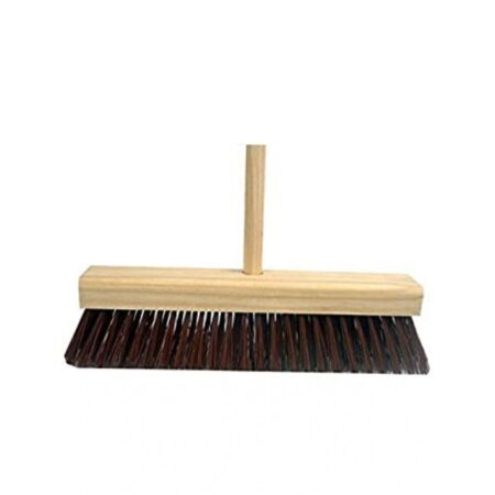 Vassoura gari piaçava com cabo 40CM