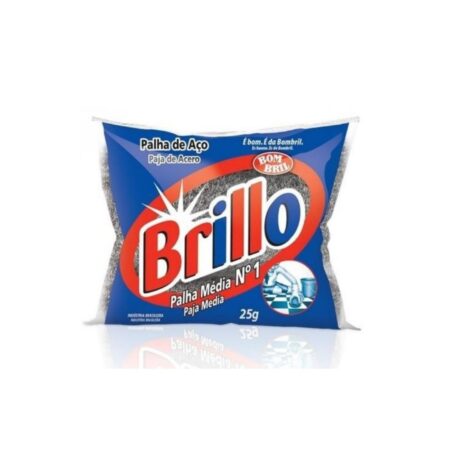 Palha de aço showbrill n1 25G